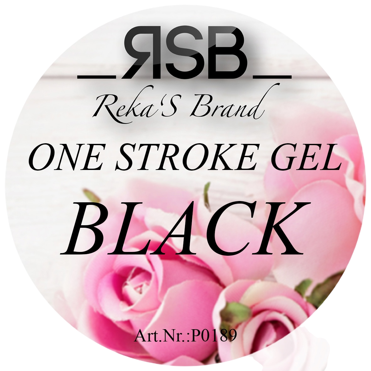 ONE STROKE GEL black