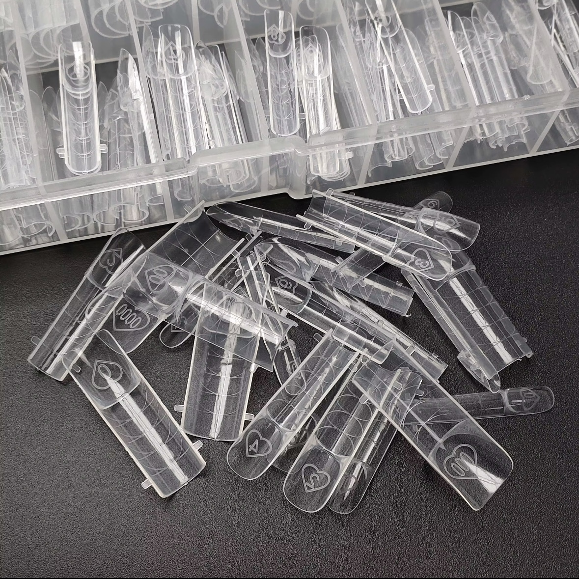 Dual Smart FRENCH Tip, eckig 150Stk