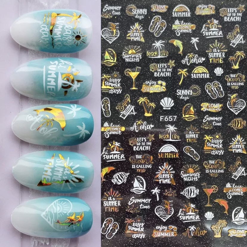 Nail Sticker F657