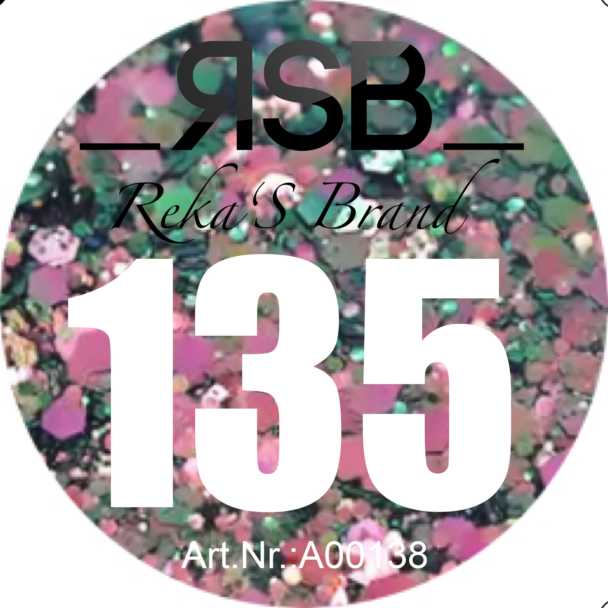 135 COLOR ACRYL POWDER 7 gr