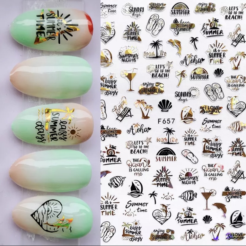 Nail Sticker F657