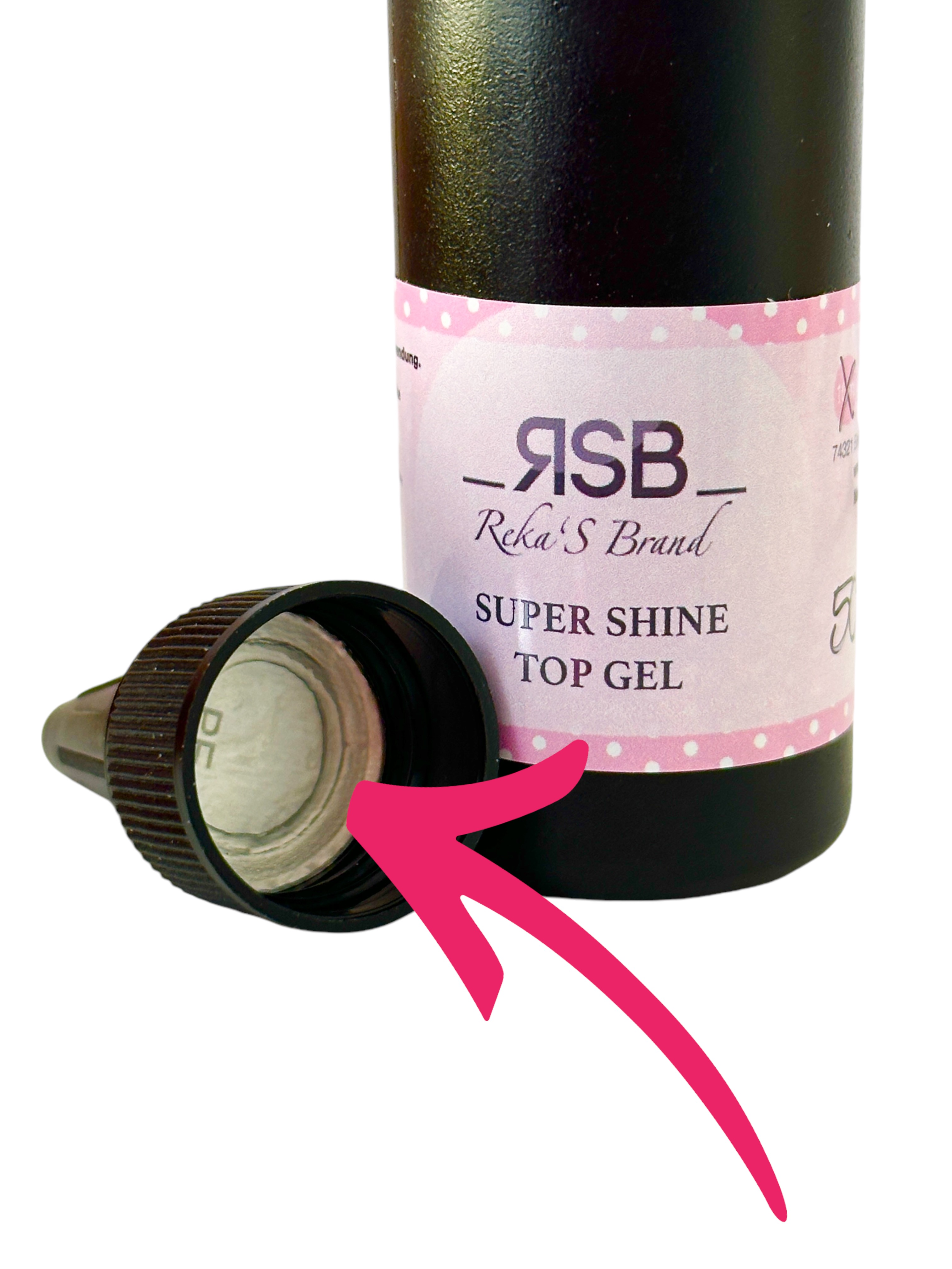 SUPER SHINE TOP GEL,Nachfüllflasche 50ml