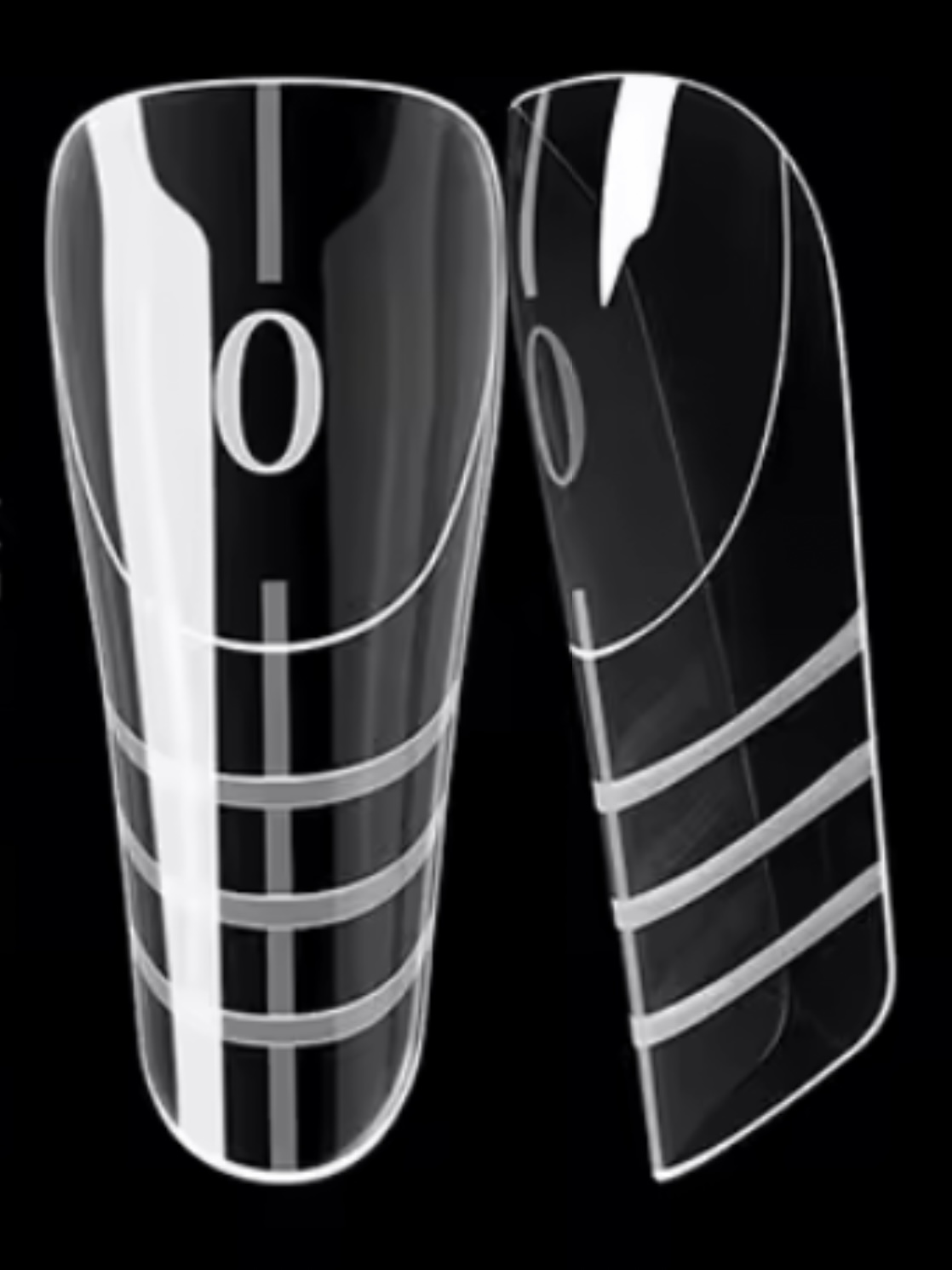 Dual Full Tip FRENCH Mandelform CLEAR 15 Stk Dual Full Tip FRENCH Mandelform CLEAR 15 Stk