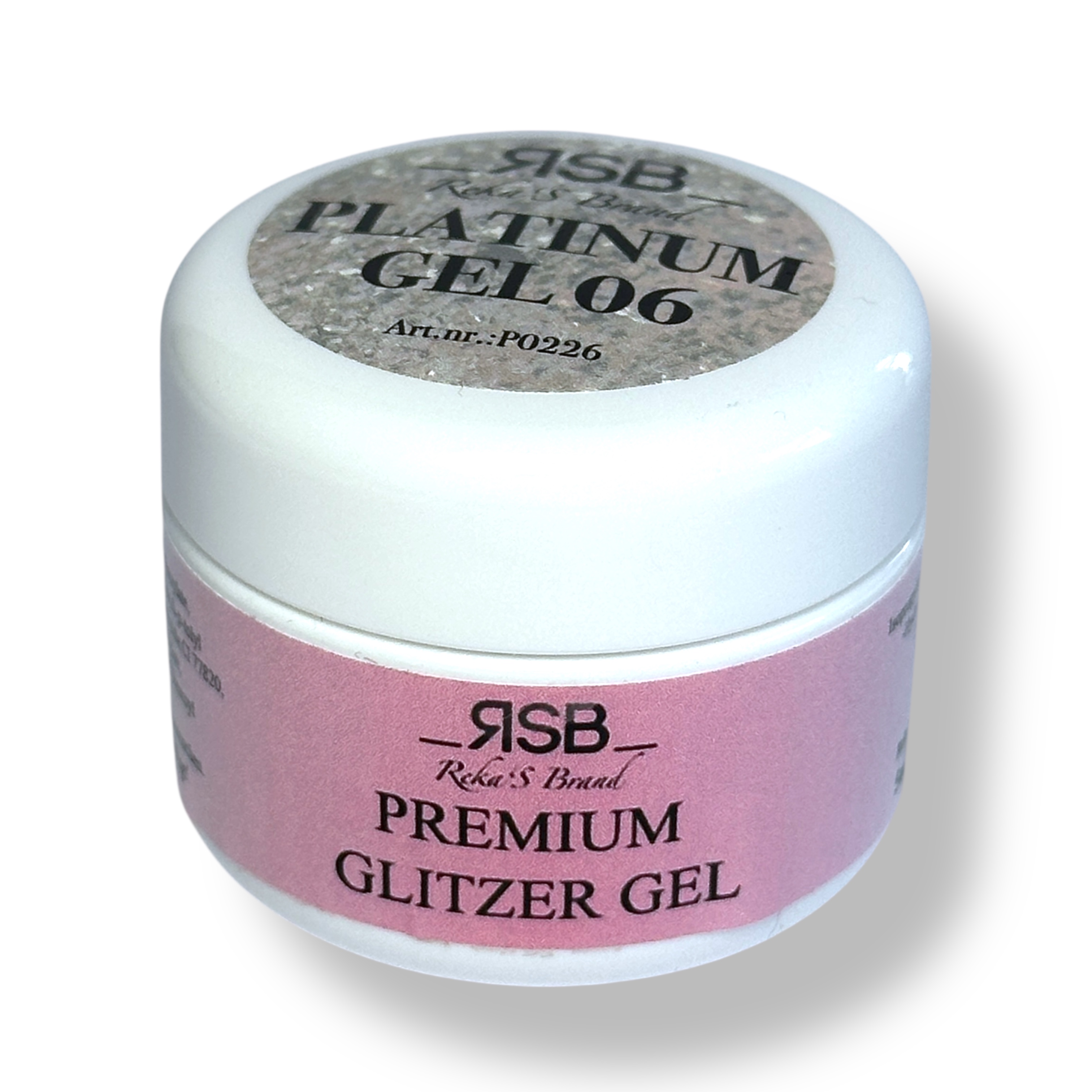 PLATINUM Glitzer Gel 06