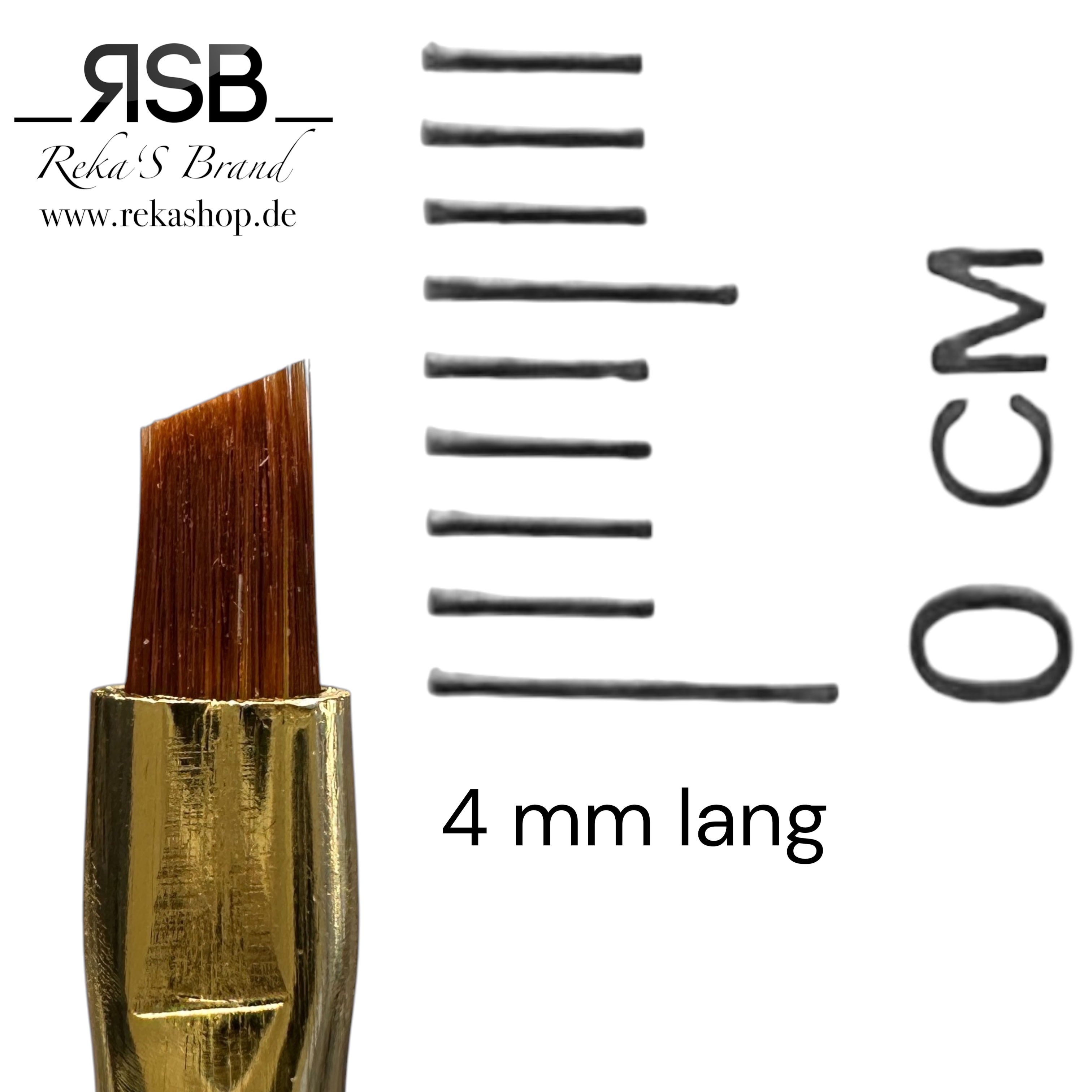 Pinsel schräg 4mm  ILF SONDERANGEBOT!!!