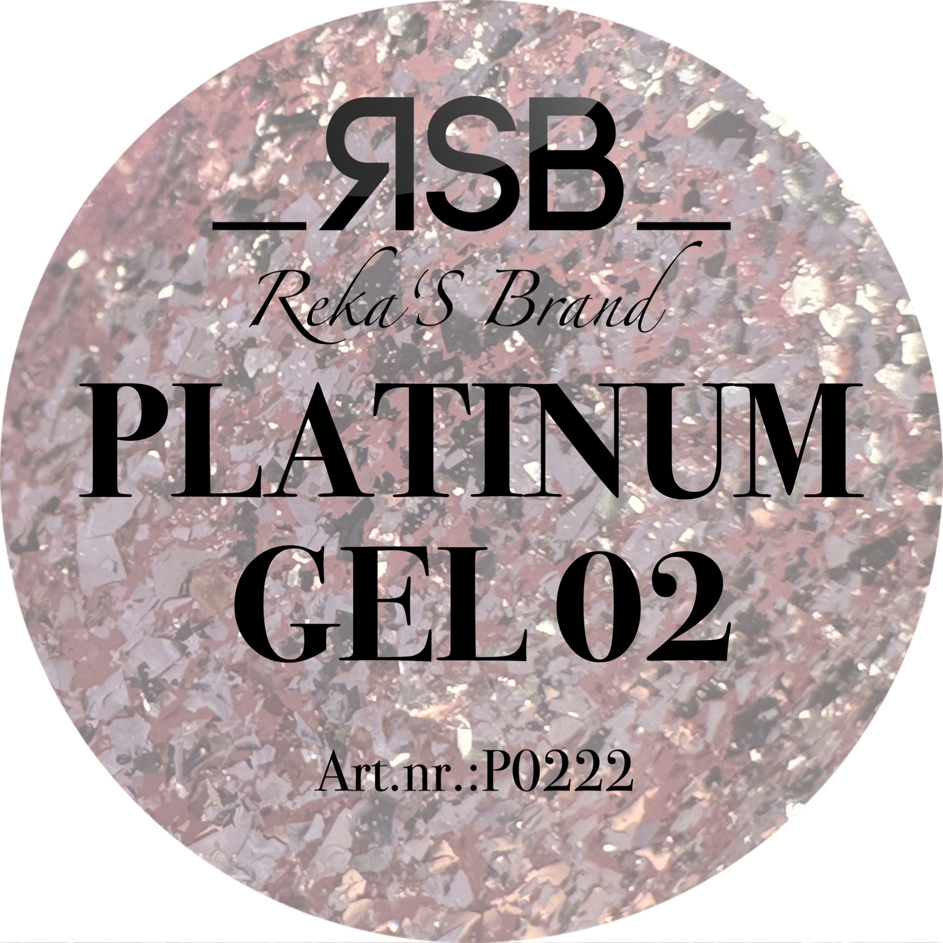 PLATINUM Glitzer Gel 02