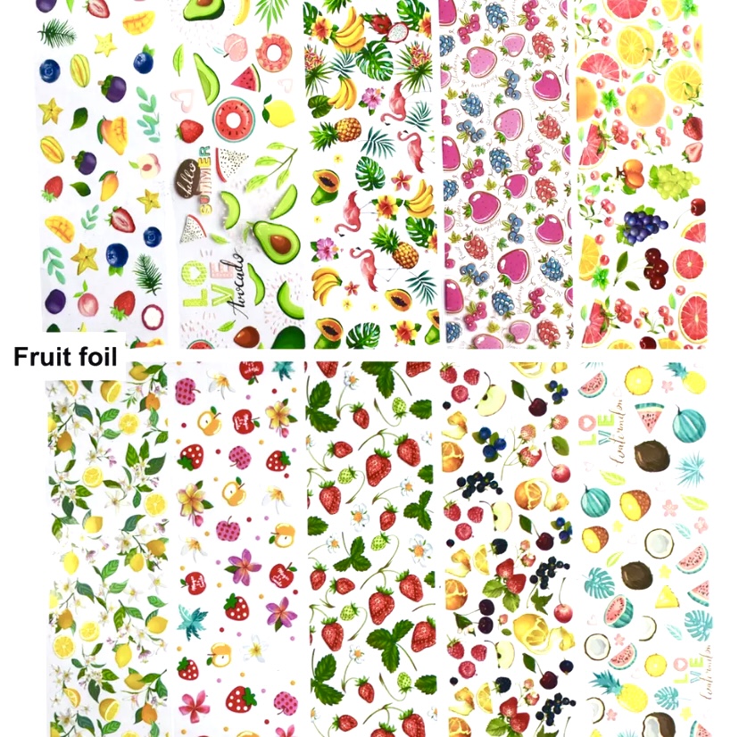 FOLIEN SET Tutti-Frutti