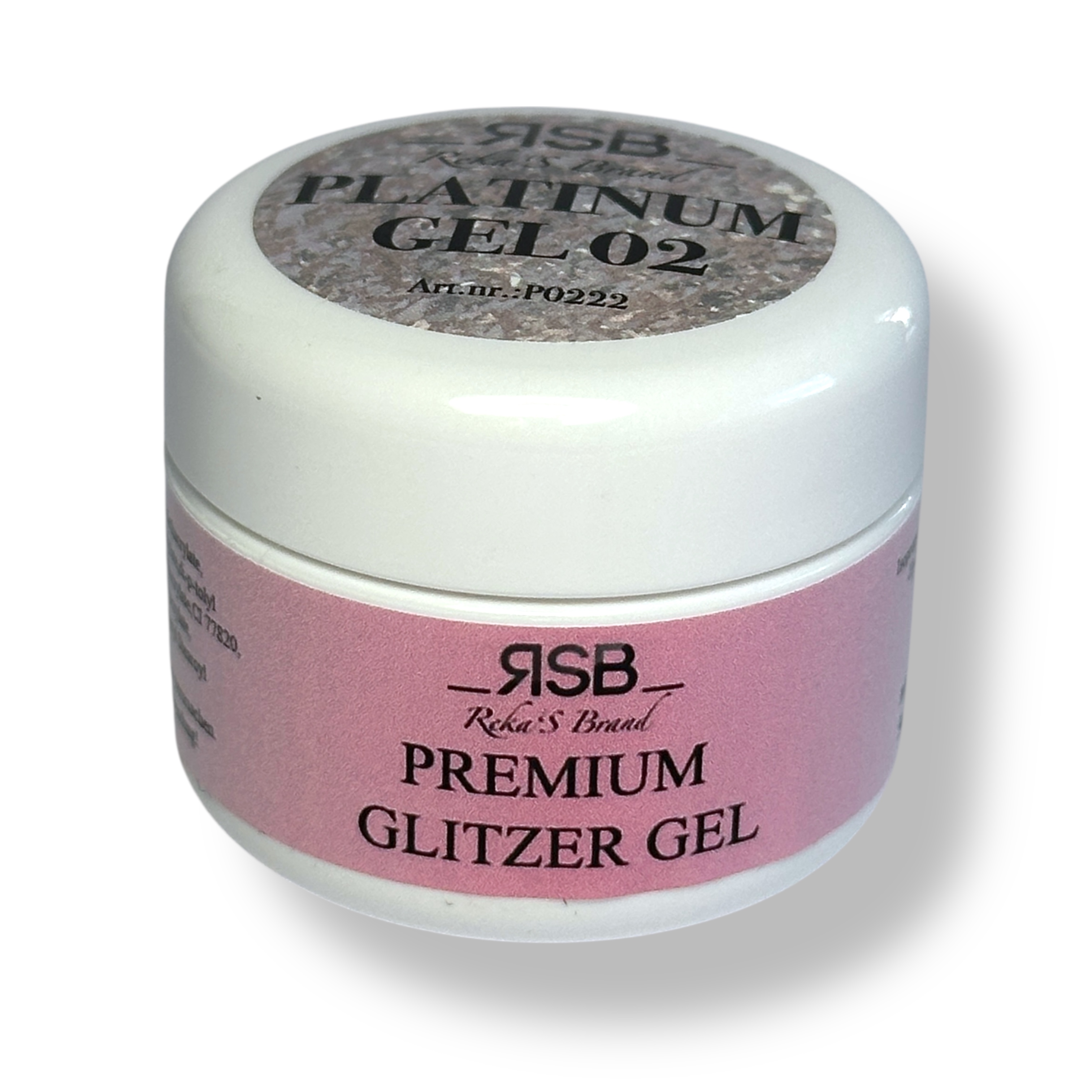 PLATINUM Glitzer Gel 02