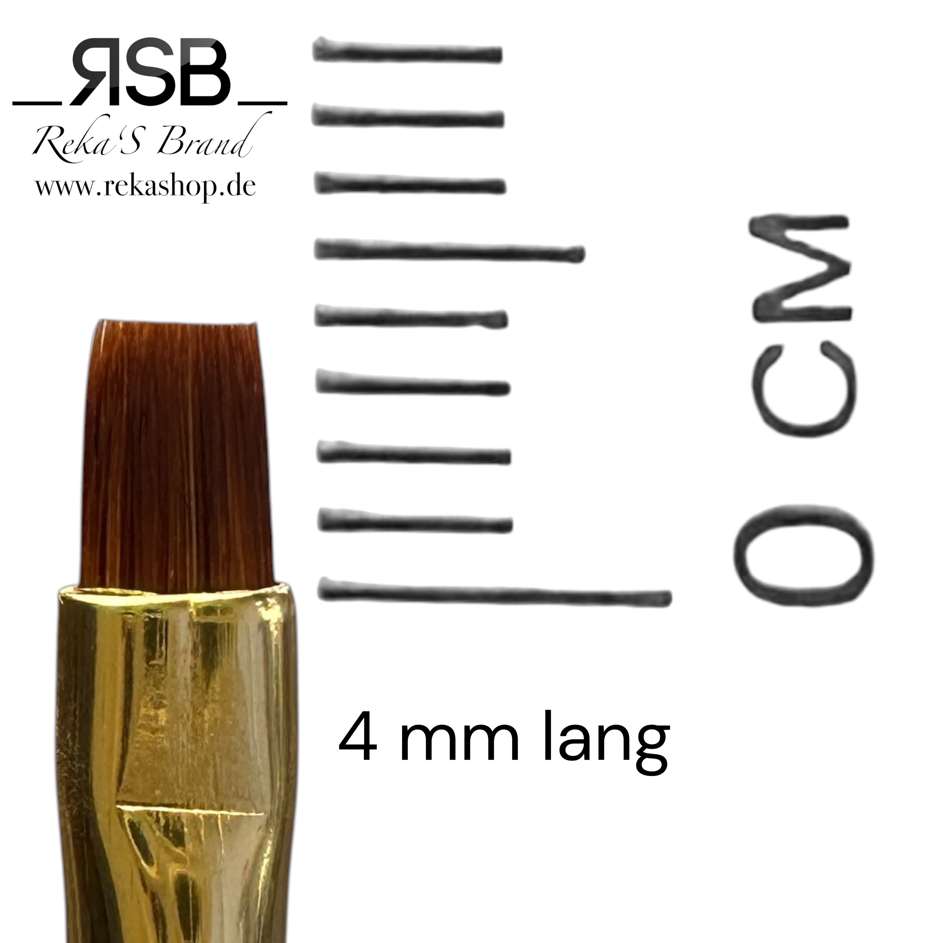 Pinsel gerade 4mm  ILF SONDERANGEBOT!!!