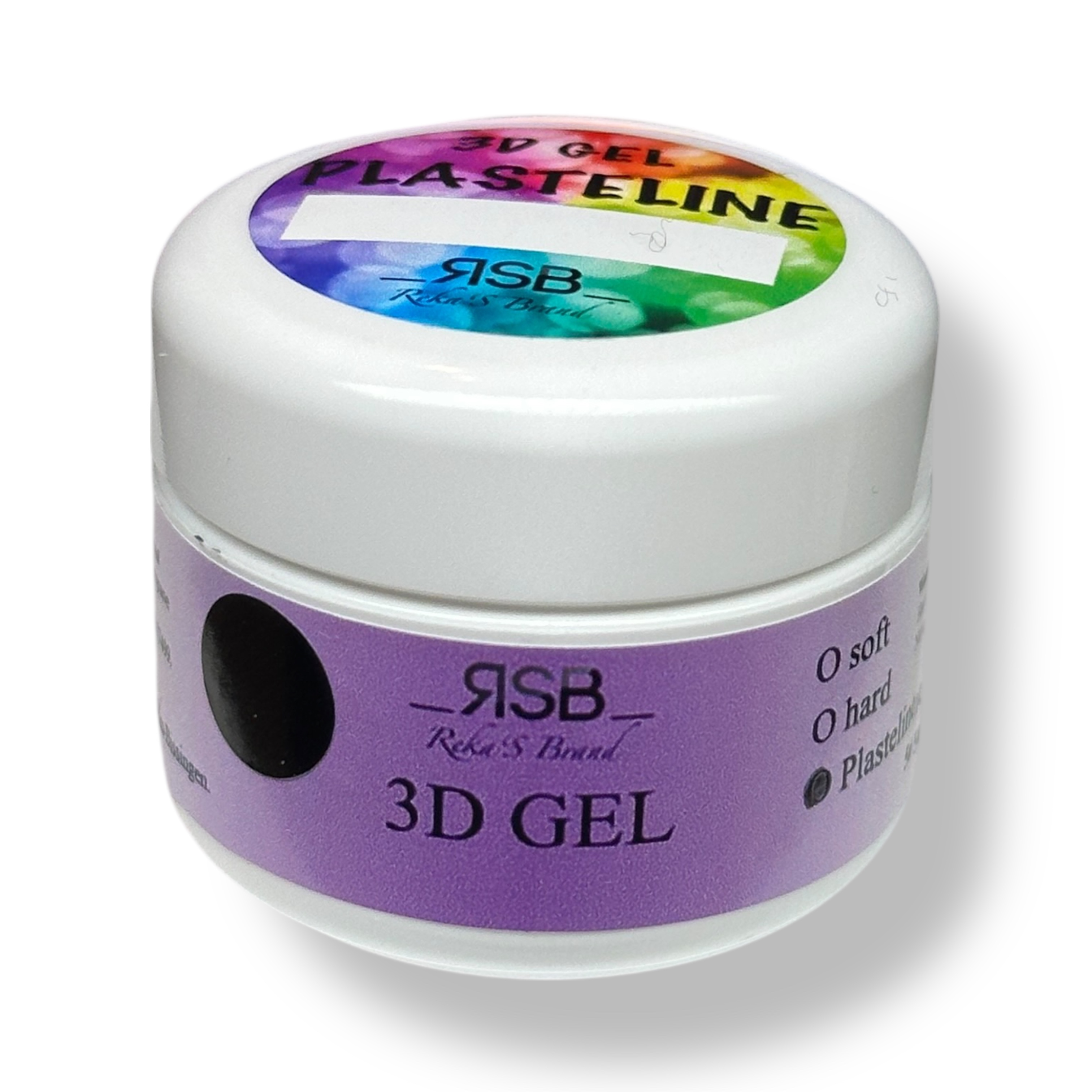 Plasteline 3D Gel (schwarz)