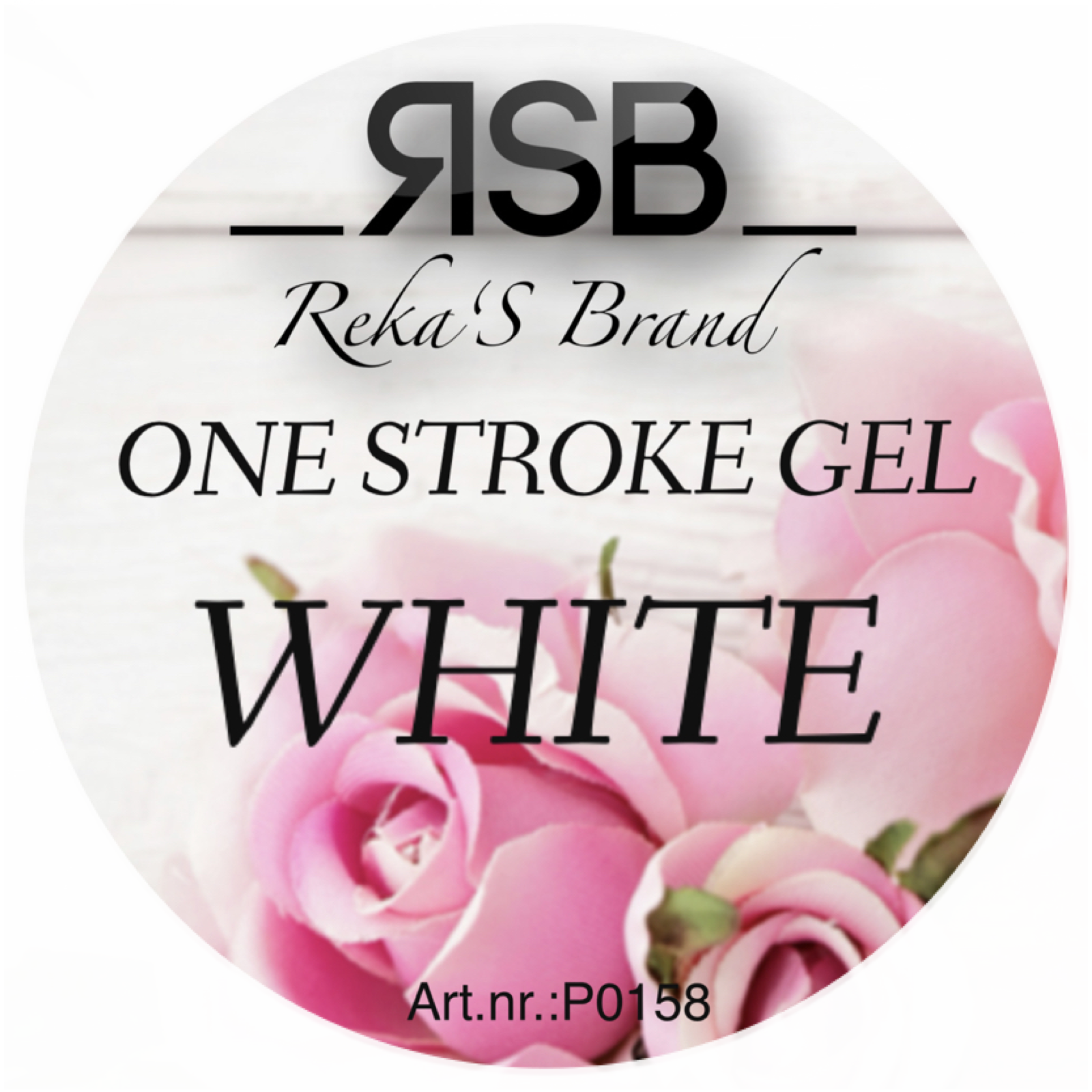ONE STROKE GEL white
