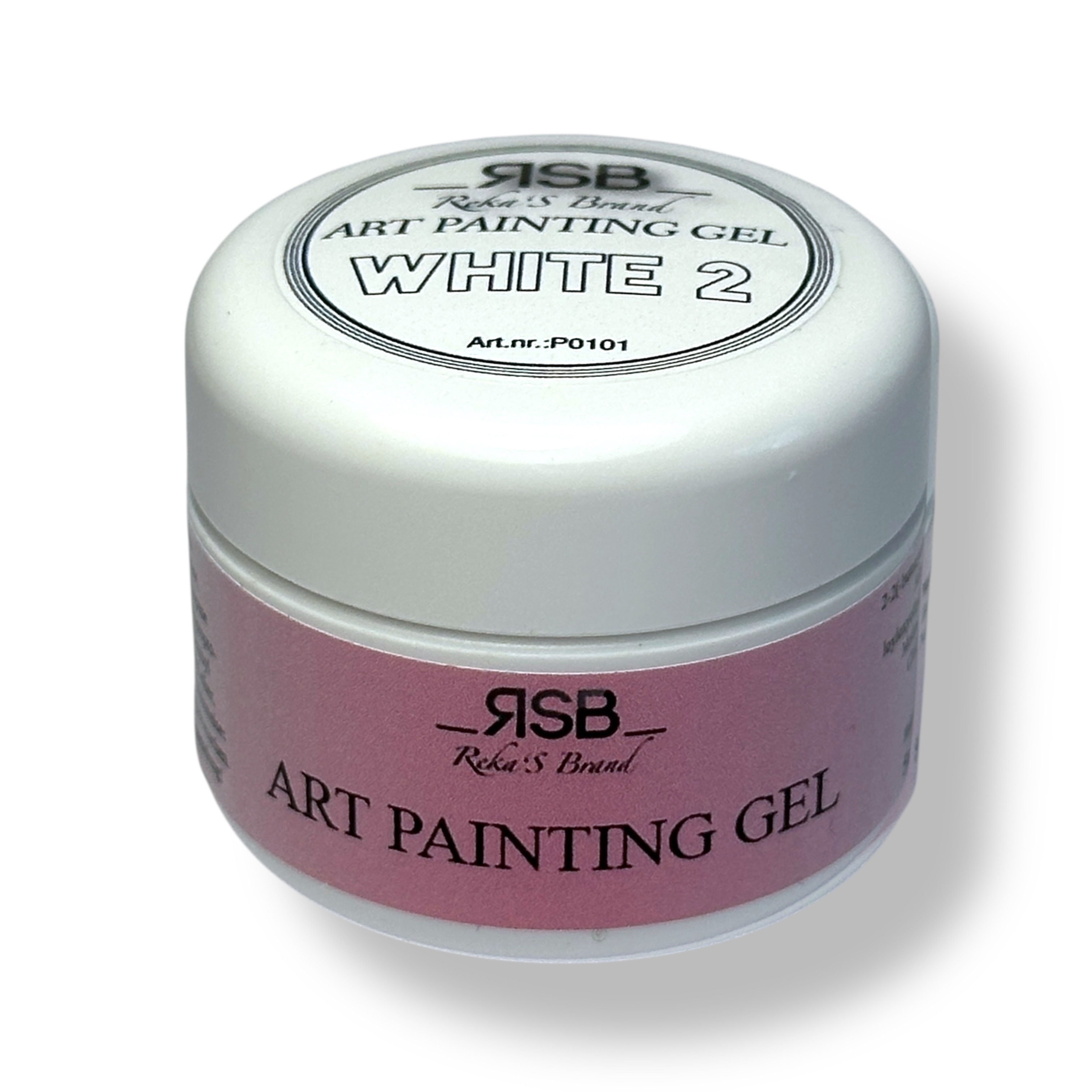 ART PAINTING GEL White 2 (Schnörkel Gel)