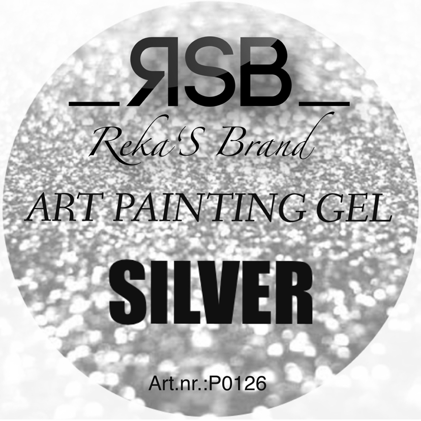 ART PAINTING GEL Silver