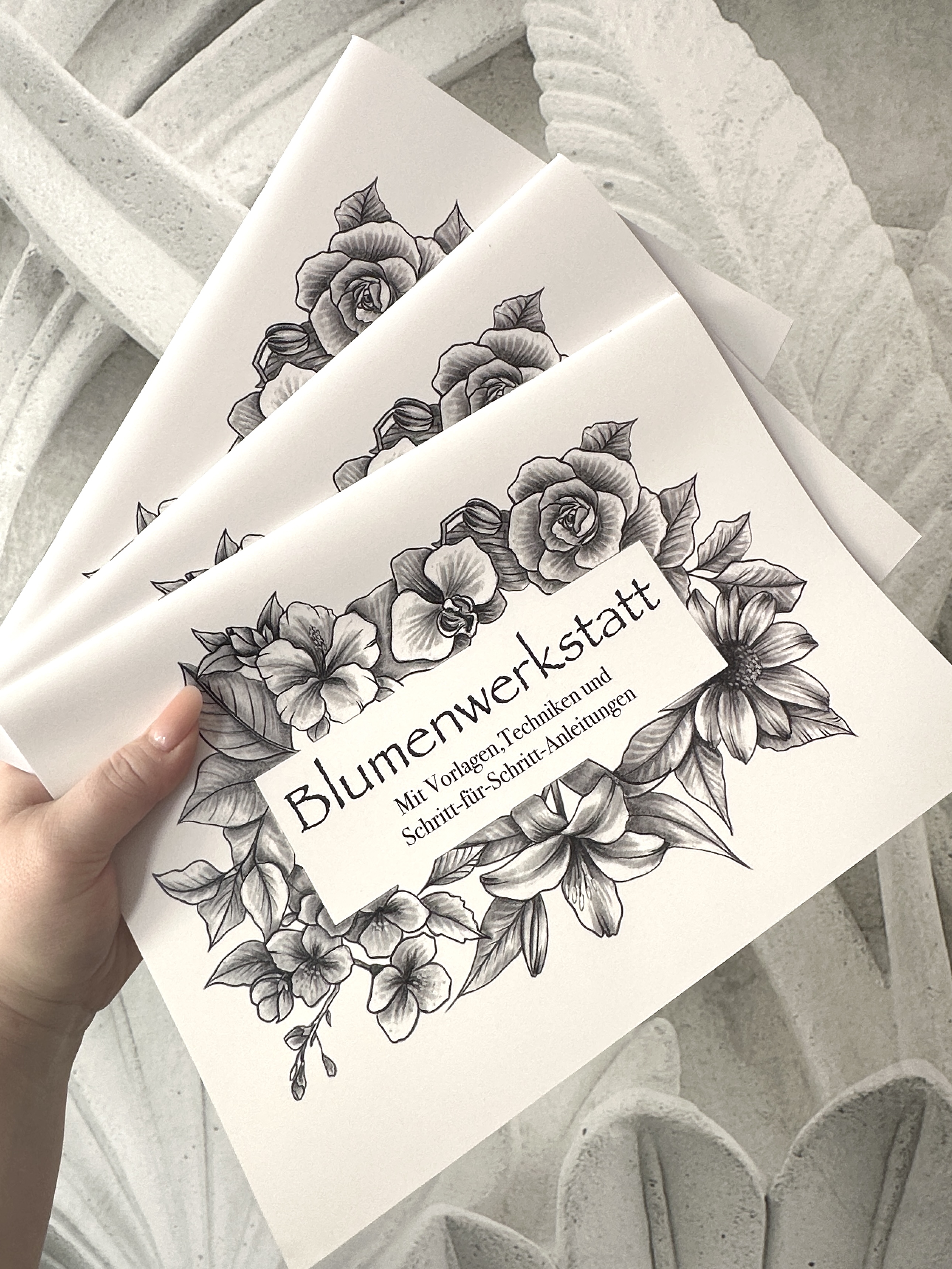 BLUMENWERKSTATT 1– Blumen zeichnen lernen BUCH